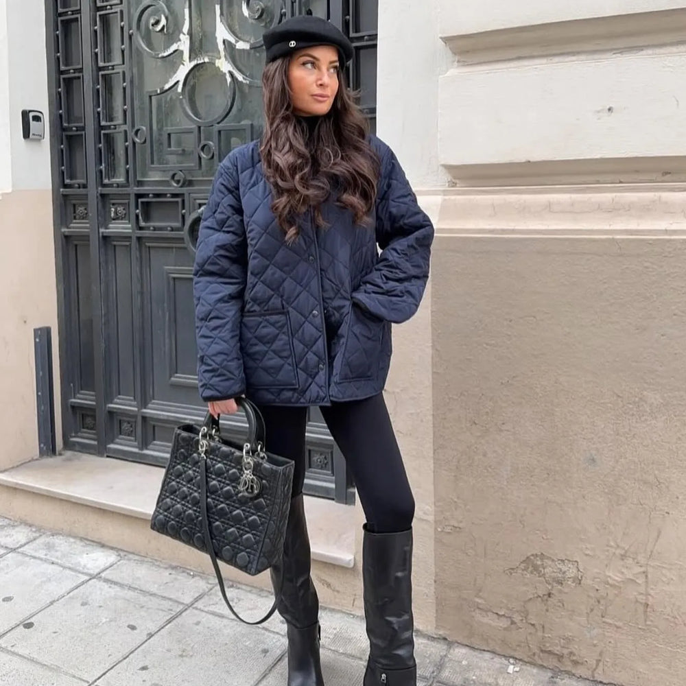 Women’s Quilted City Jacket - Heston Manor