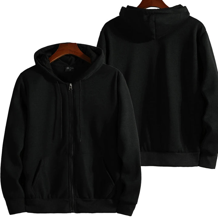 Men’s Zip-Up Hooded Sweatshirt - Heston Manor