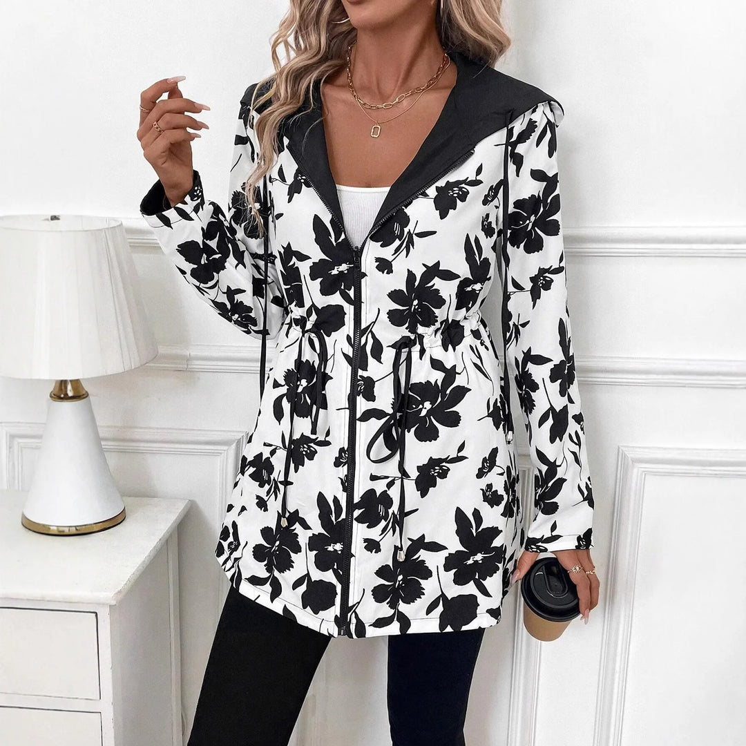 Women’s Reversible Red and Leopard Coat - Heston Manor