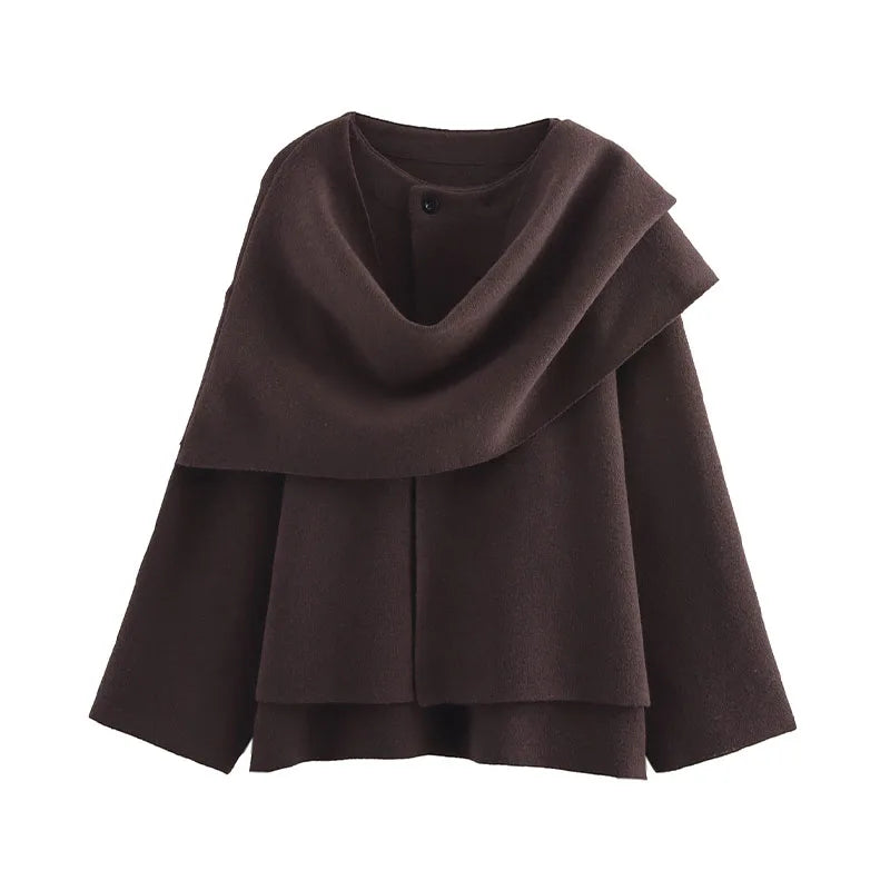 Shawl Collar Pullover Jacket for Women - Heston Manor