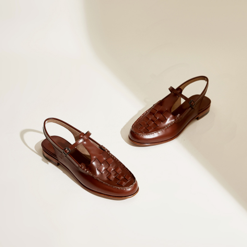 Woven Slingback Sandal - Heston Manor