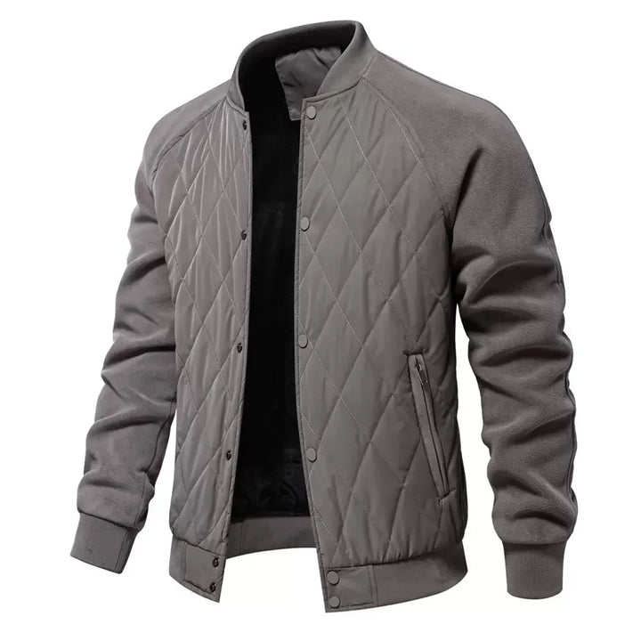 The Quilted Fleece Bomber - Heston Manor