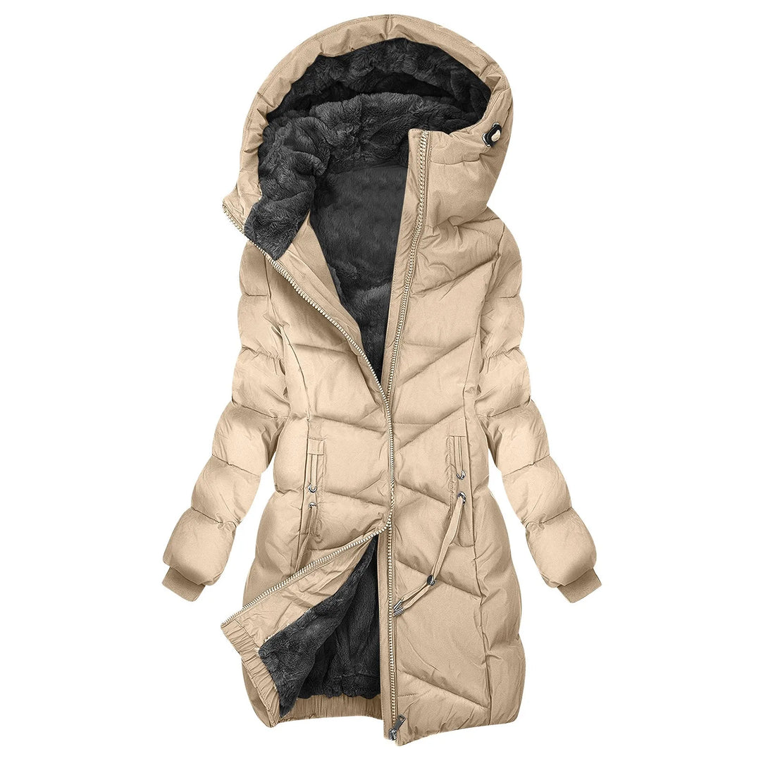Women’s Winter Plush-Lined Parka - Heston Manor