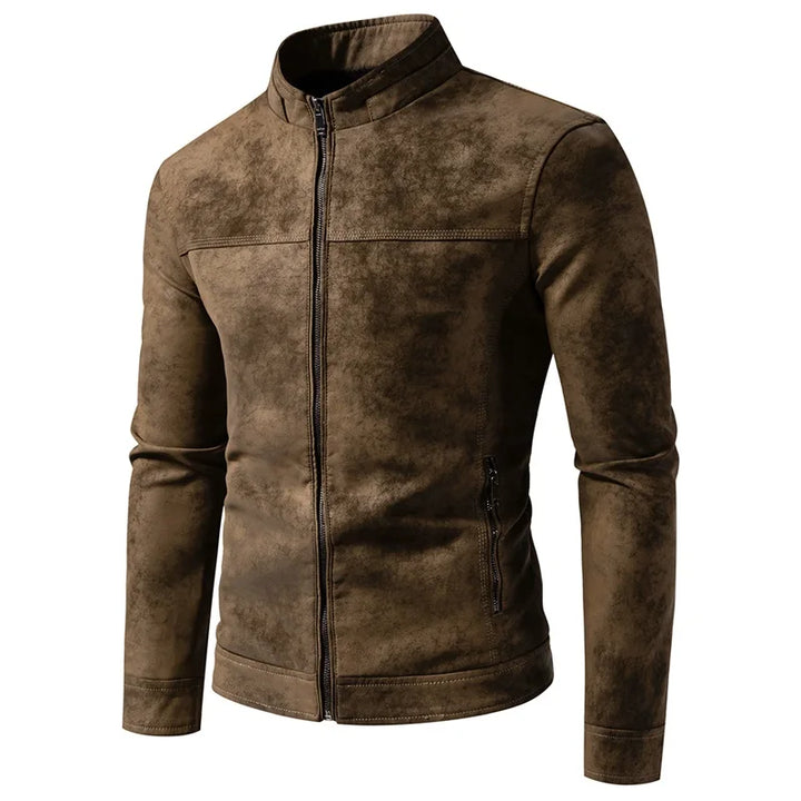 Men’s Faux Leather Jacket - Heston Manor