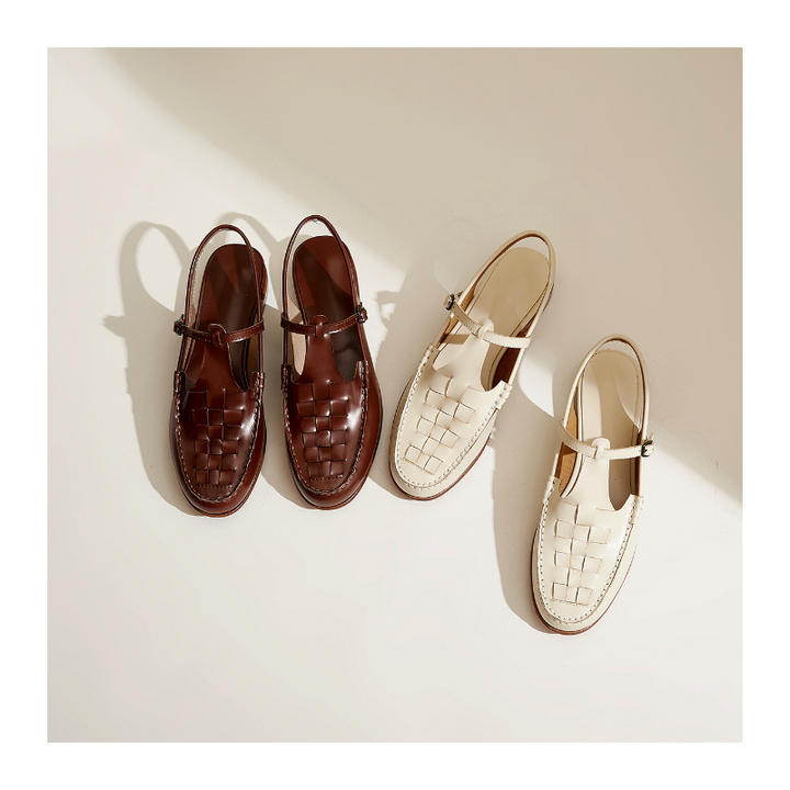 Woven Slingback Sandal - Heston Manor