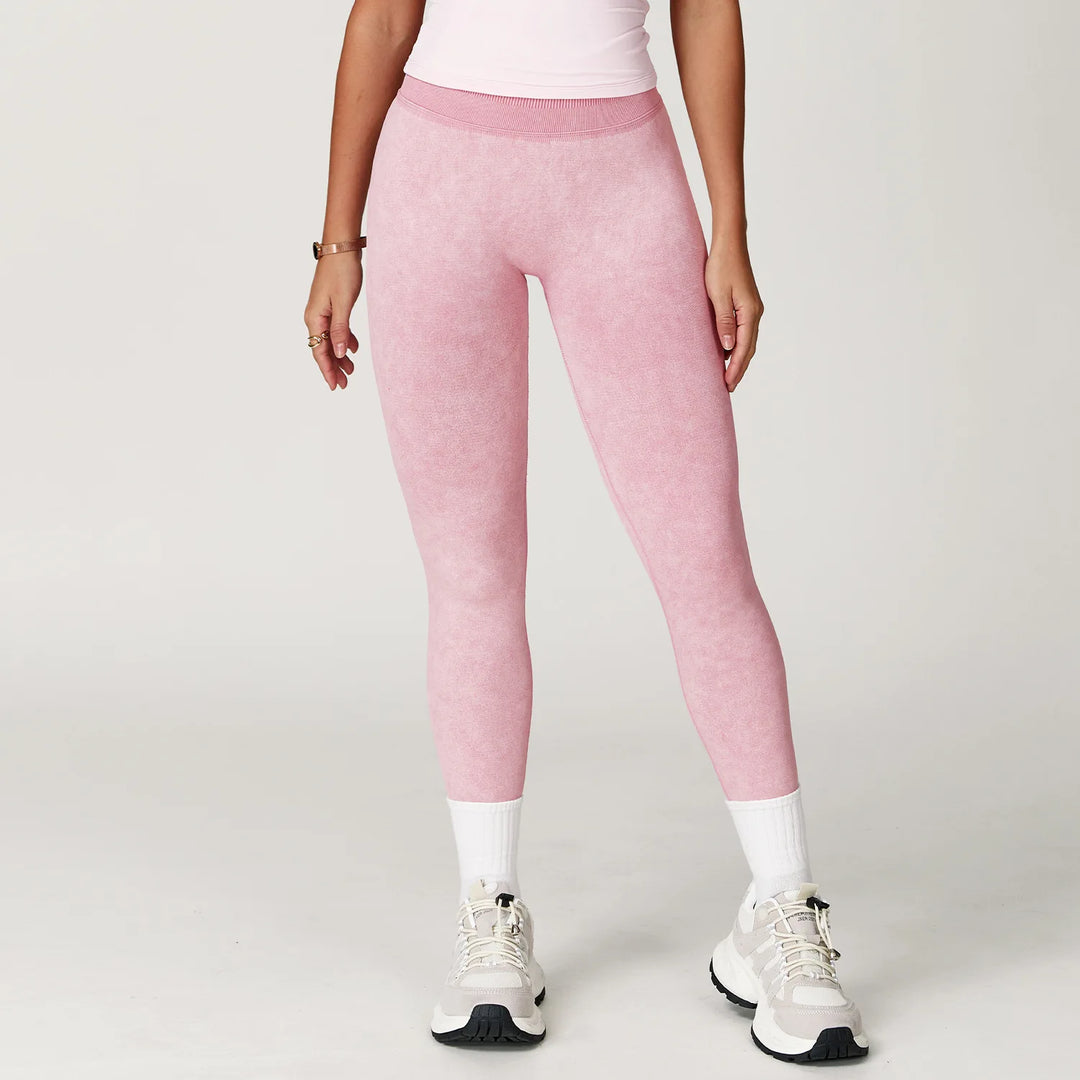 High-Waist Contour Workout Leggings - Heston Manor