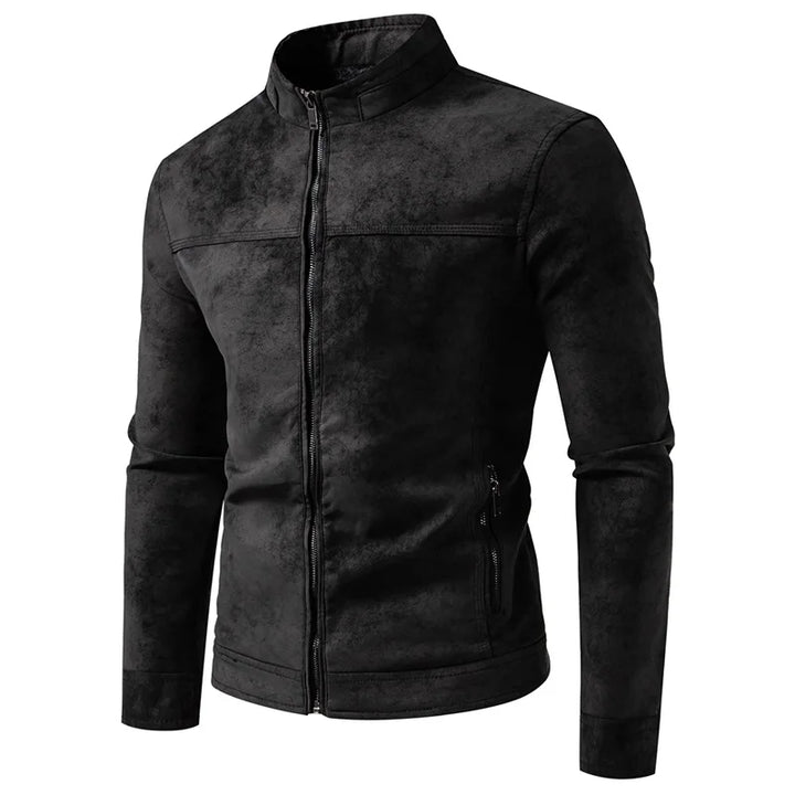 Men’s Faux Leather Jacket - Heston Manor