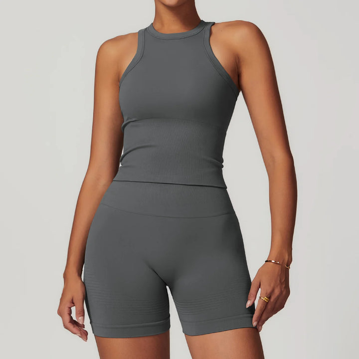 Women’s Sports Bra & High Waist Leggings Set - Heston Manor