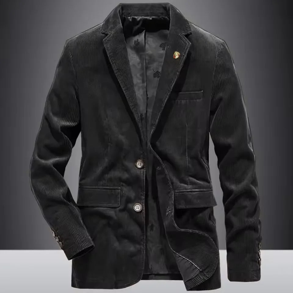 Men’s Tailored Corduroy Blazer - Heston Manor