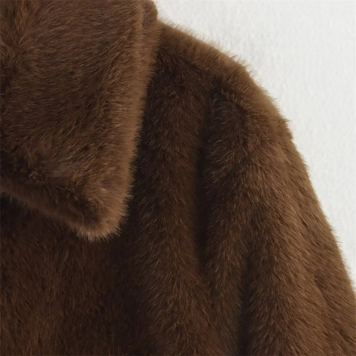 Women’s Faux Fur Coat - Heston Manor