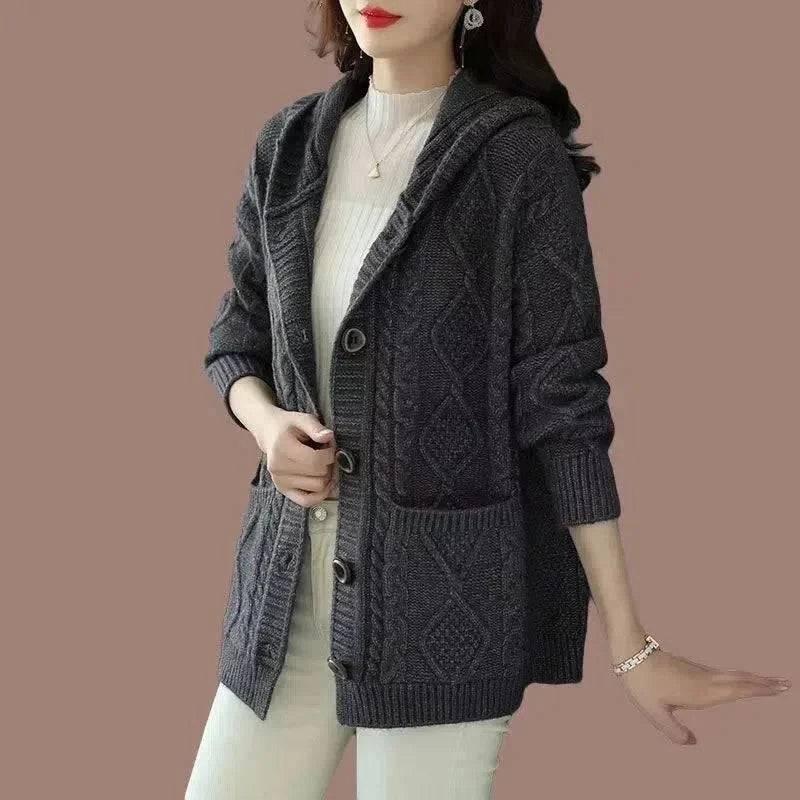 Diamond Stitch Cardigan - HESTON MANOR