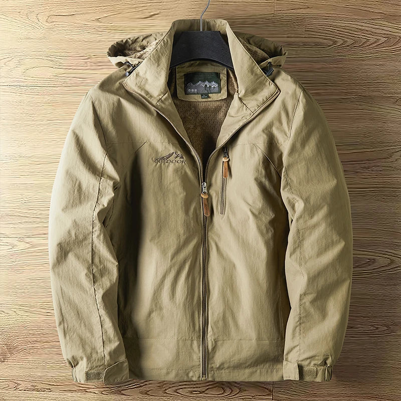 Men’s Hooded Zip Jacket - Heston Manor