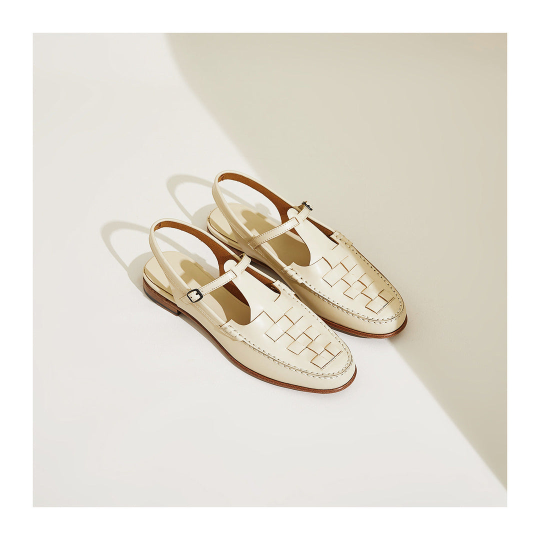 Woven Slingback Sandal - Heston Manor