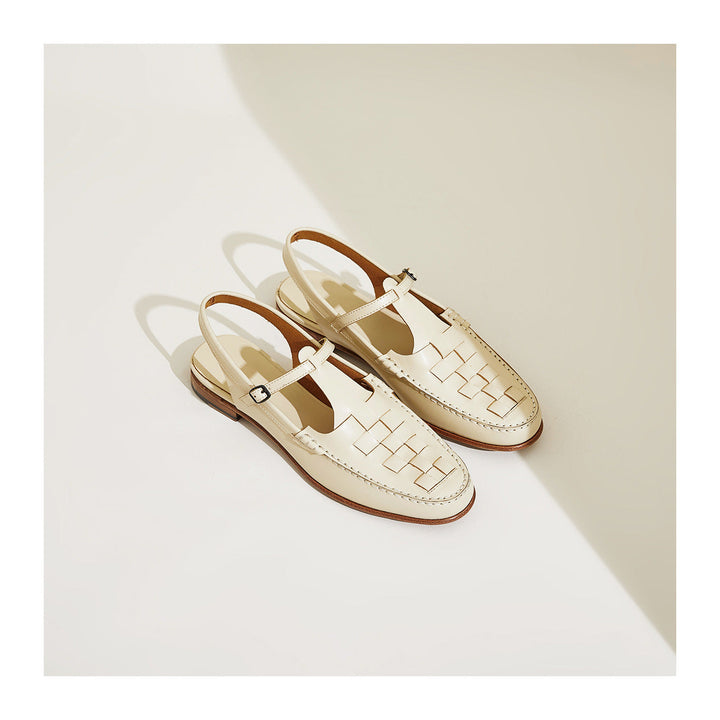 Woven Slingback Sandal - Heston Manor