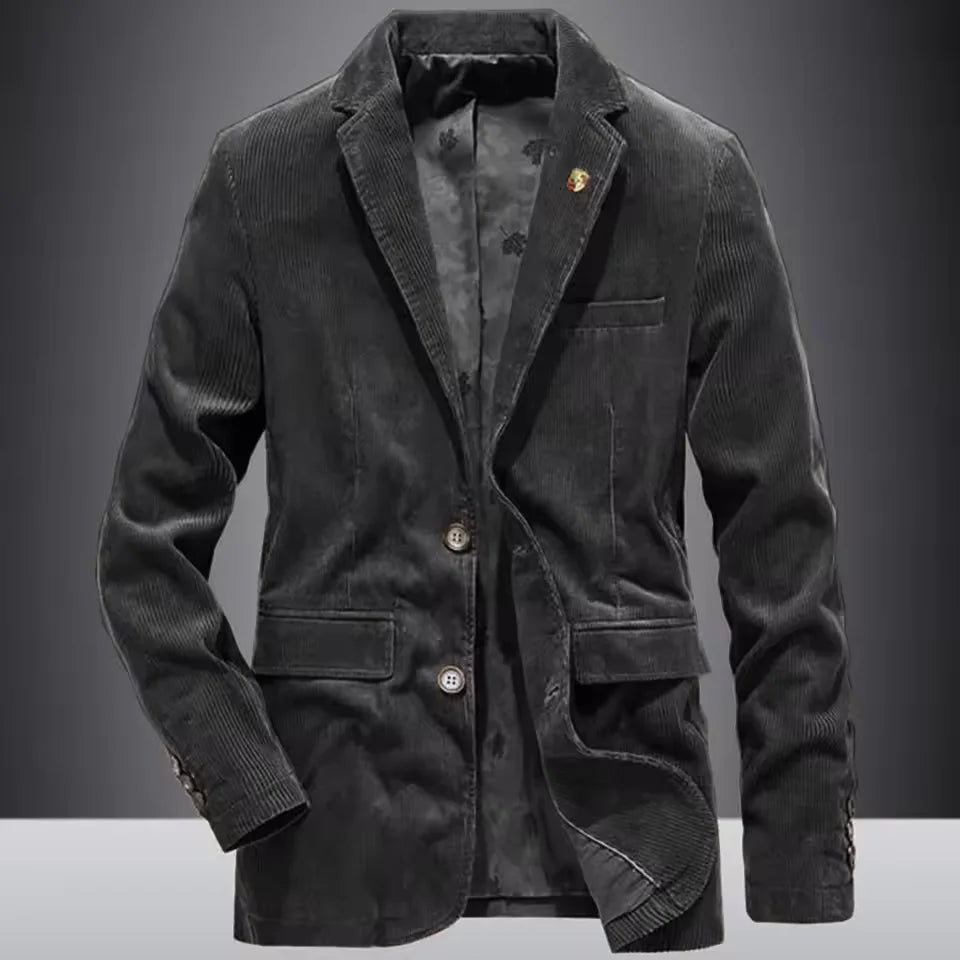 Men’s Tailored Corduroy Blazer - Heston Manor