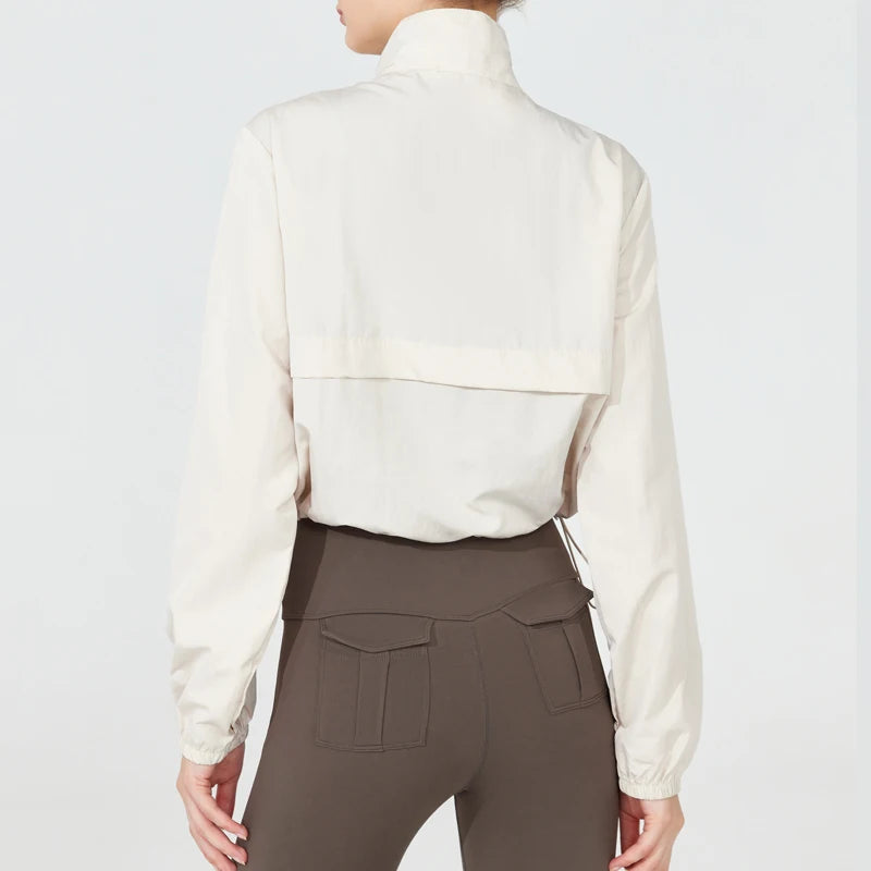 Women’s Lightweight Windbreaker Pullover - Heston Manor