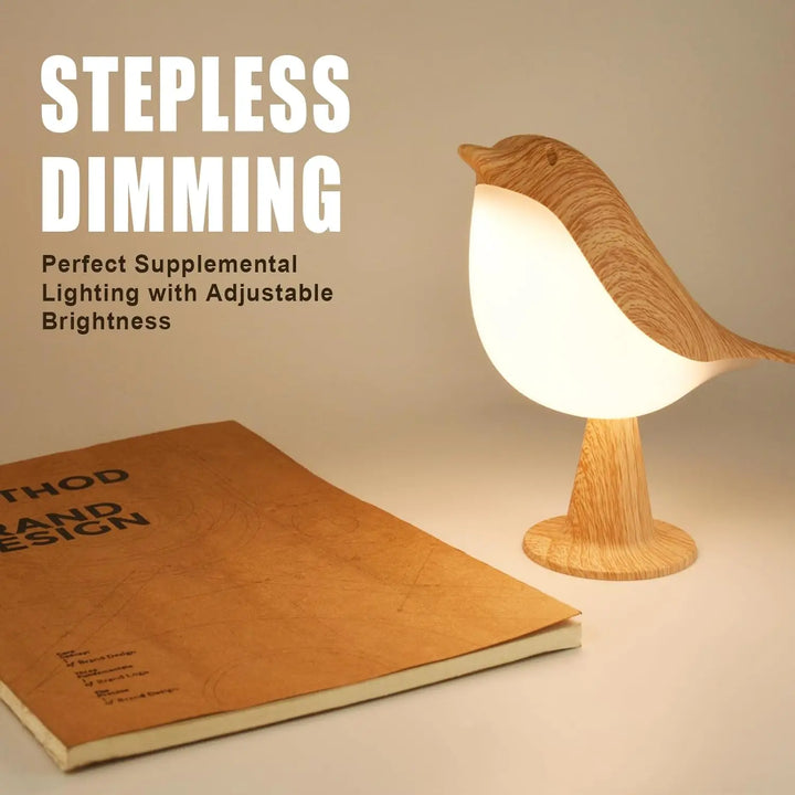 Wooden Bird Night Light - Heston Manor