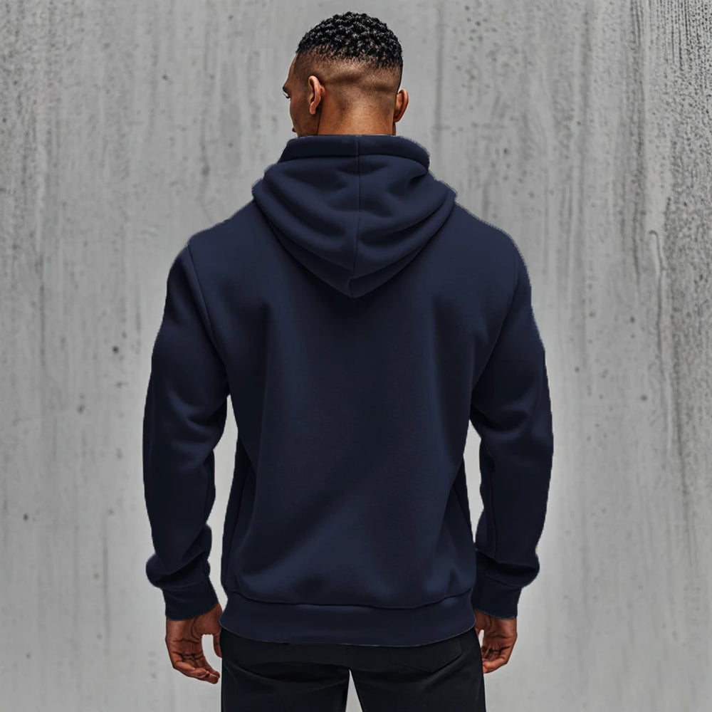 Men’s Zip-Up Hooded Sweatshirt - Heston Manor