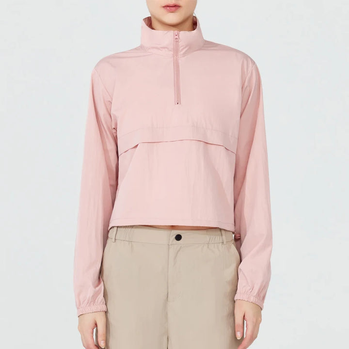Women’s Lightweight Windbreaker Pullover - Heston Manor