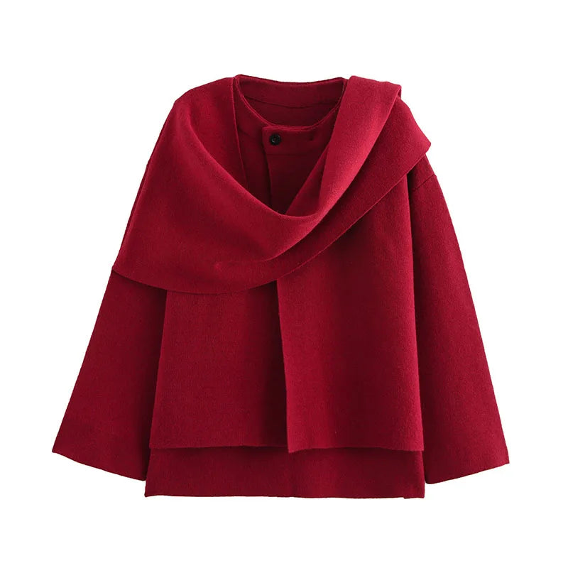 Shawl Collar Pullover Jacket for Women - Heston Manor