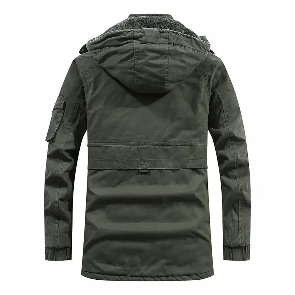 Men’s Heavyweight Hooded Winter Coat - Heston Manor
