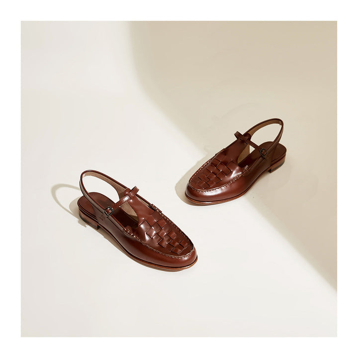 Woven Slingback Sandal - Heston Manor
