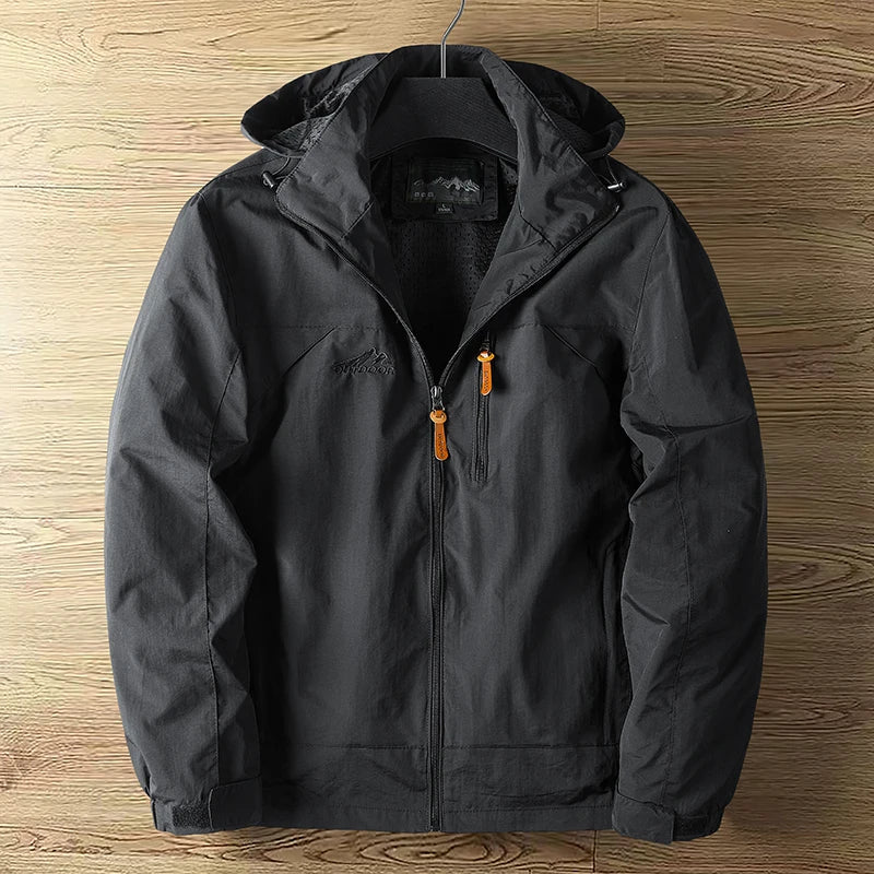 Men’s Hooded Zip Jacket - Heston Manor