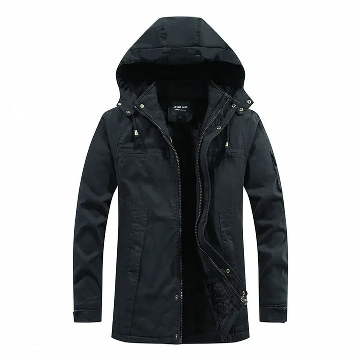 Men’s Heavyweight Hooded Winter Coat - Heston Manor