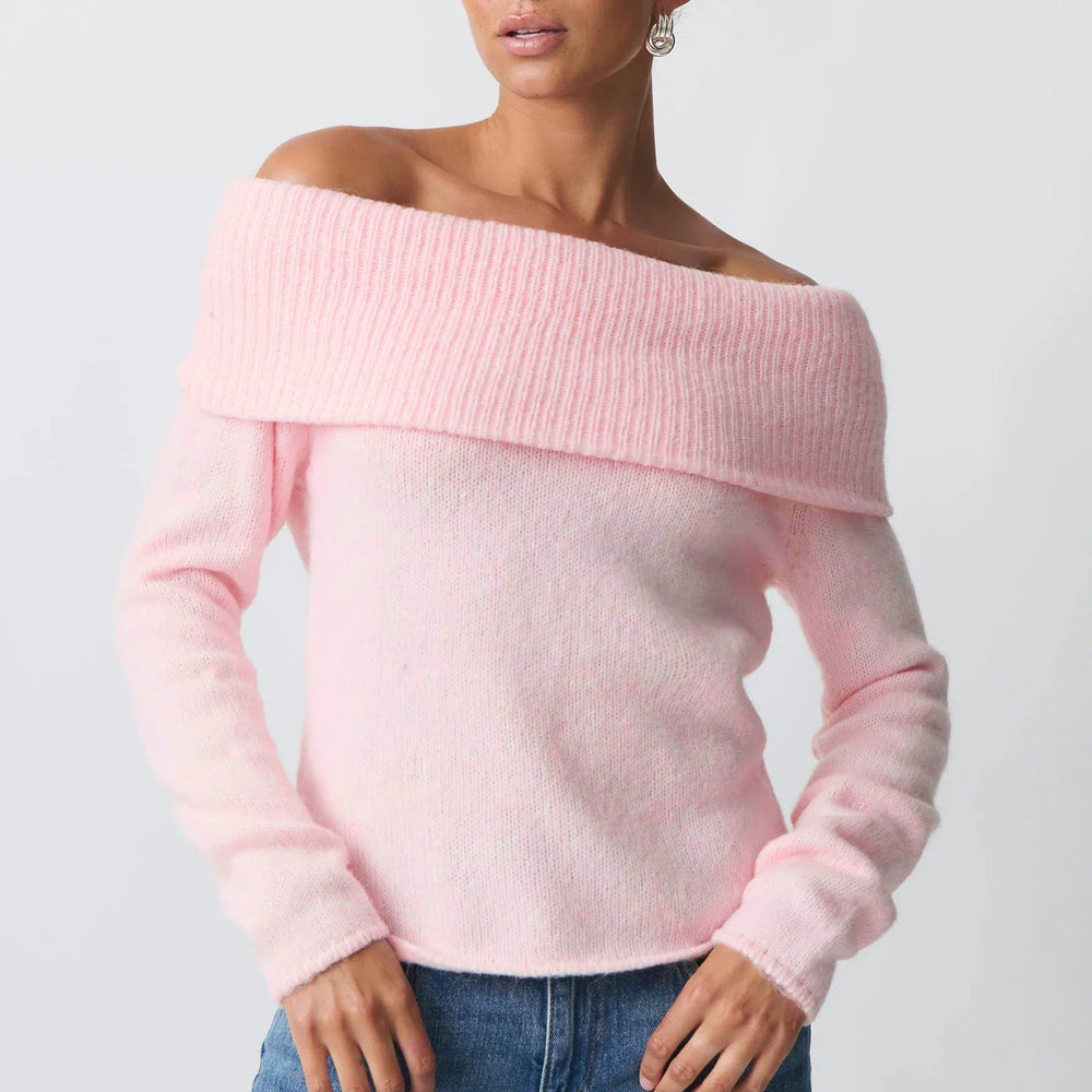 The Aspen Bardot Knit - Heston Manor