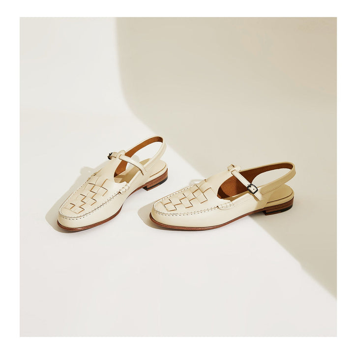 Woven Slingback Sandal - Heston Manor