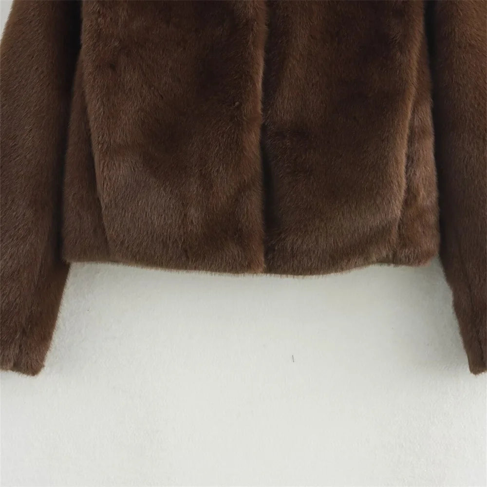Women’s Faux Fur Coat - Heston Manor