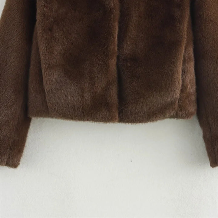 Women’s Faux Fur Coat - Heston Manor