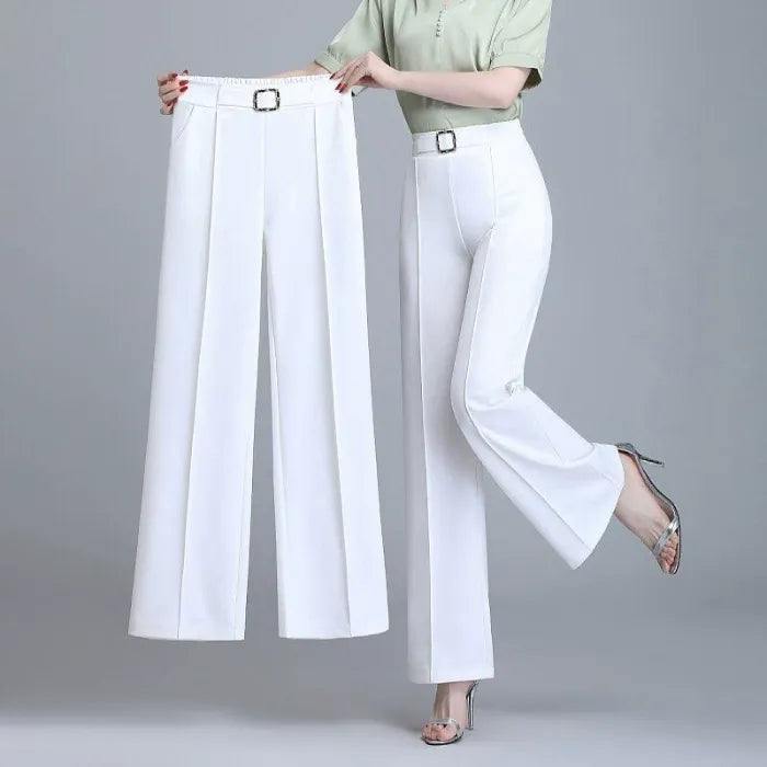 Roslyn Ice Silk Wide-Leg Pants — photo 7