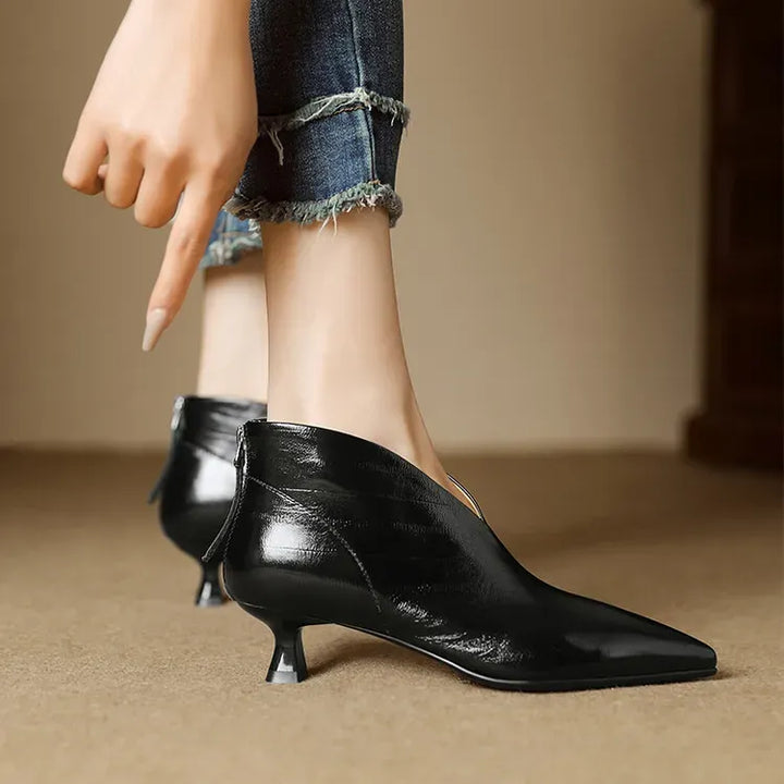 Claudia Genuine Leather Ankle Boots — photo 19