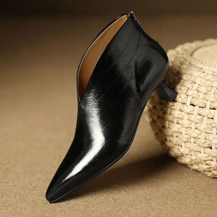 Claudia Genuine Leather Ankle Boots — photo 2