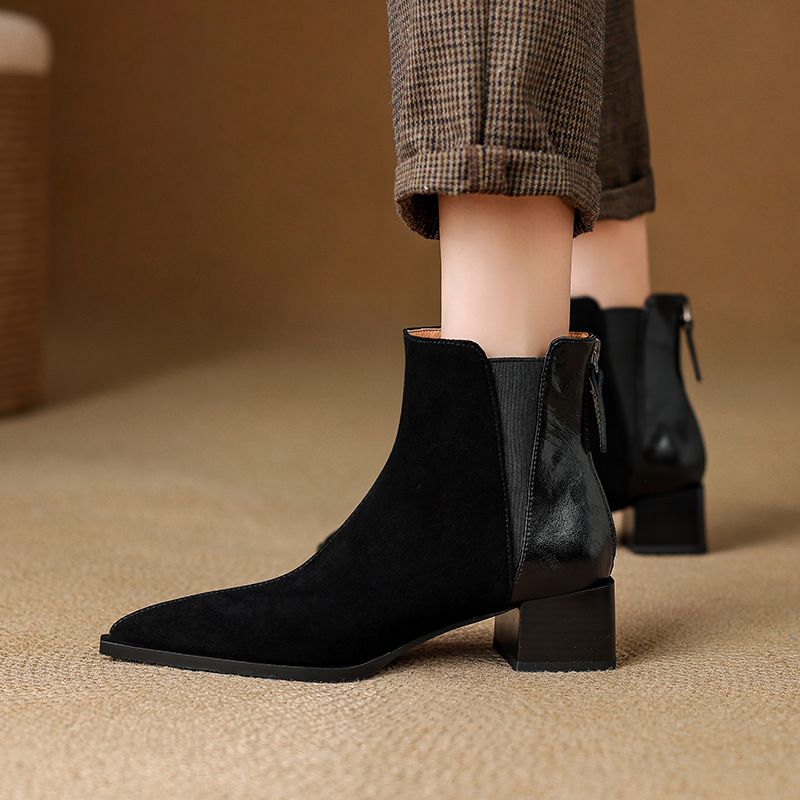 Clementine Block Heel Ankle Boots — photo 10