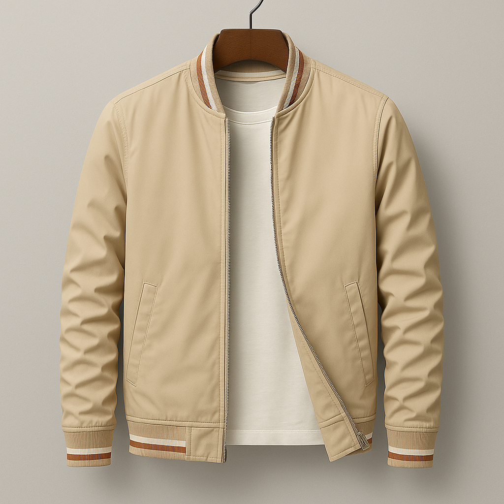 Men’s Varsity Bomber Jacket - Heston Manor
