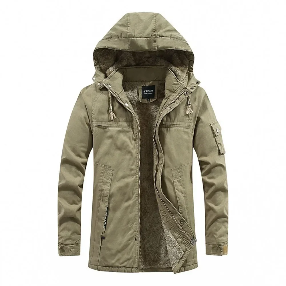 Men’s Heavyweight Hooded Winter Coat - Heston Manor