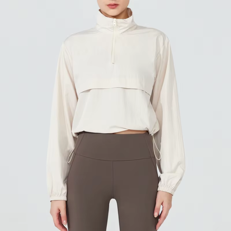 Women’s Lightweight Windbreaker Pullover - Heston Manor