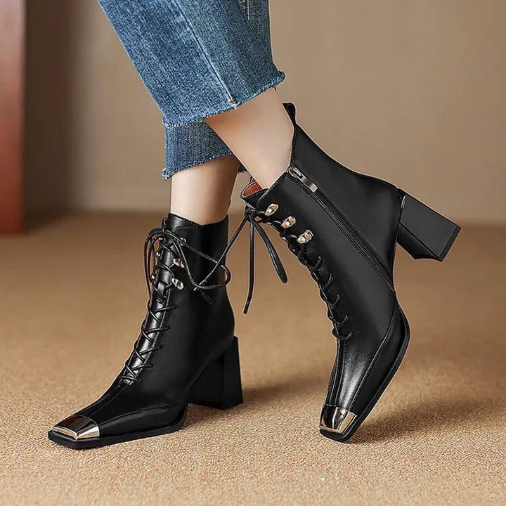 Adelaide Leather Ankle Boots — photo 5