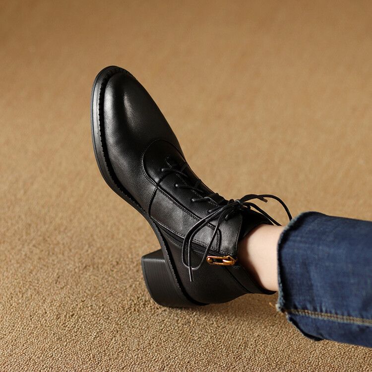 Jasmine Leather Ankle Boots — photo 11