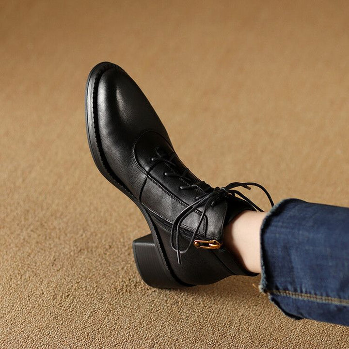 Jasmine Leather Ankle Boots — photo 11