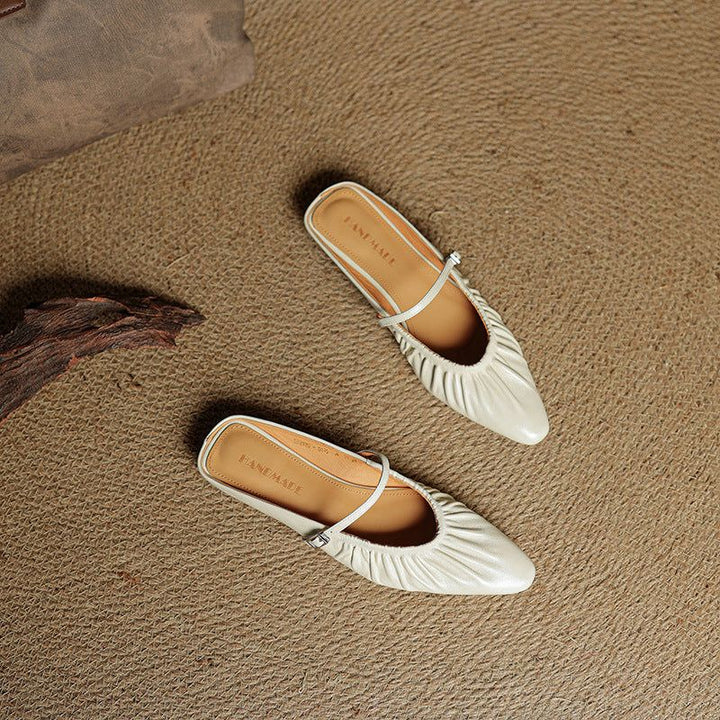 Naomi Genuine Leather Mules — photo 10