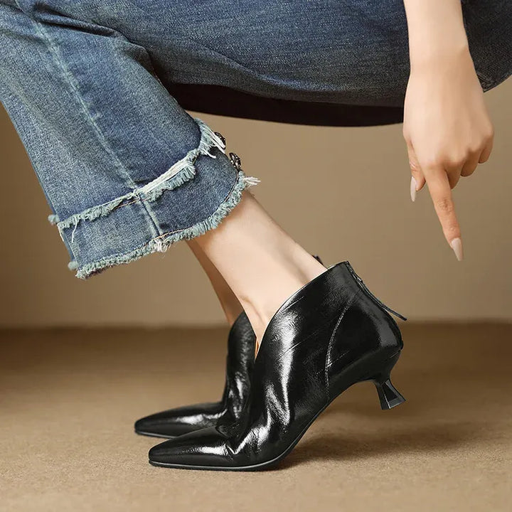 Claudia Genuine Leather Ankle Boots — photo 16