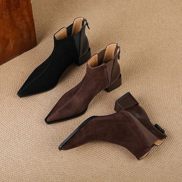 Clementine Block Heel Ankle Boots — photo 29