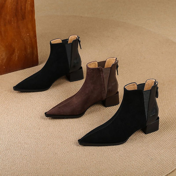 Clementine Block Heel Ankle Boots — photo 28
