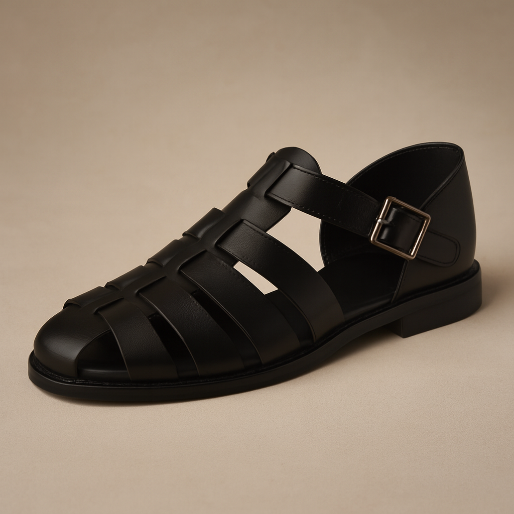 Donovan Leather Sandals — photo 18