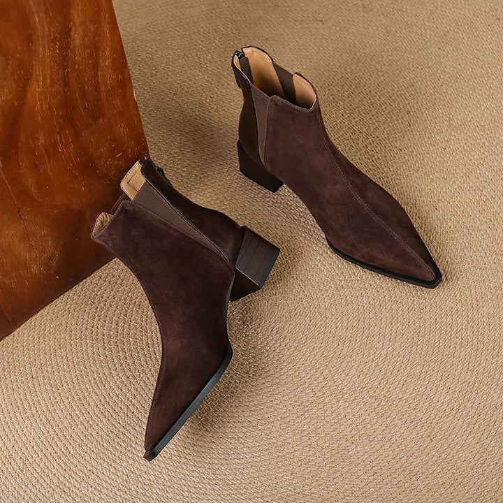 Clementine Block Heel Ankle Boots — photo 26