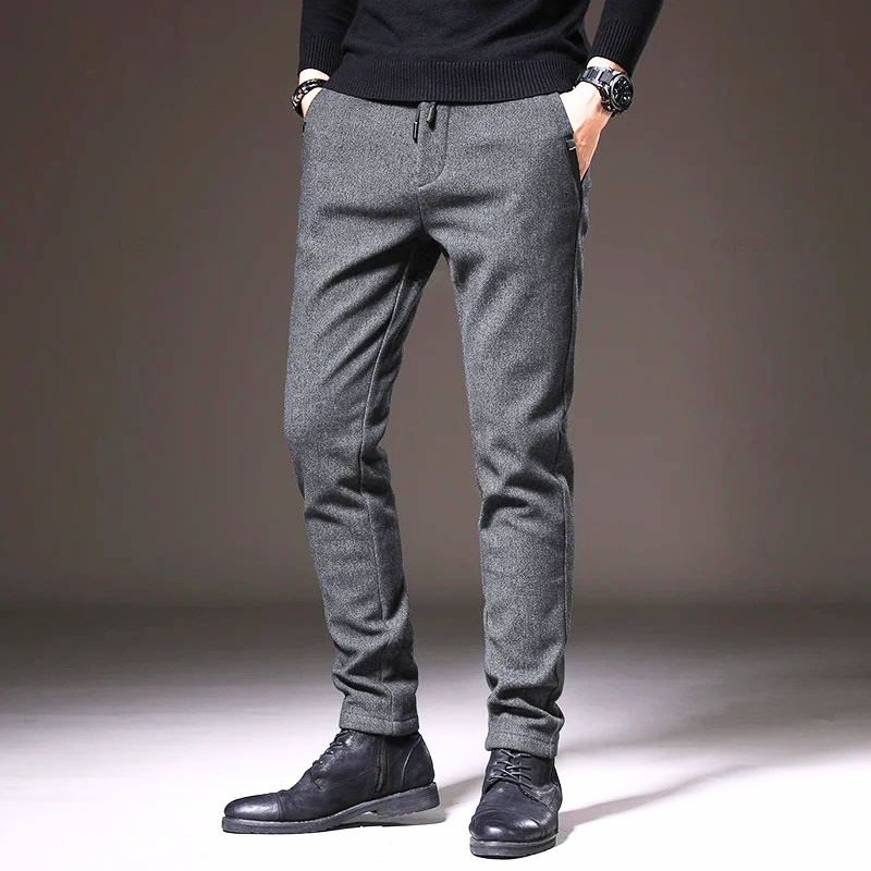 Men’s Slim Fit Performance Pants - Heston Manor