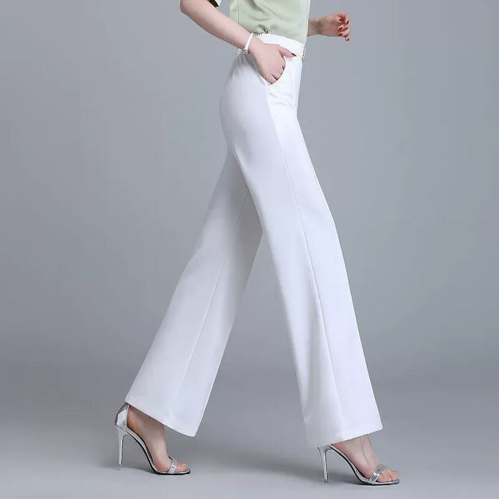 Roslyn Ice Silk Wide-Leg Pants — photo 4